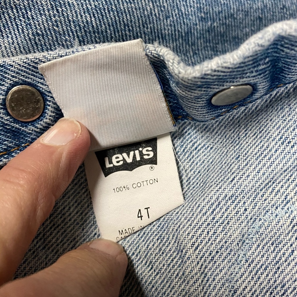 🌟SOLD🌟 Orange Label Levi’s Toddler Jacket - Picture 11 of 11